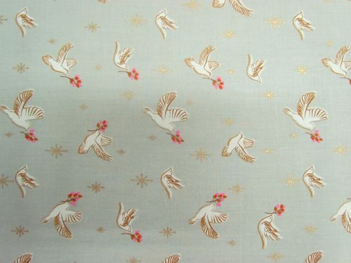 Great value Ruby Star Society Cotton- Candlelight- Doves 35-11M available to order online New Zealand