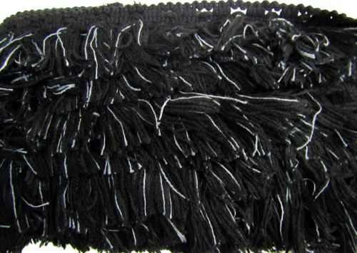 Great value 60mm Cotton Tassel Trim- Black Swan #476 available to order online New Zealand