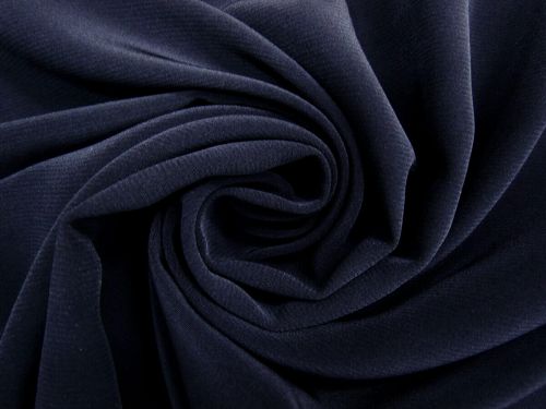 Great value Satin Back Crepe- Cool Navy #10977 available to order online New Zealand