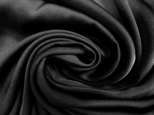 Great value Satin Chiffon- Rome Black #10981 available to order online New Zealand