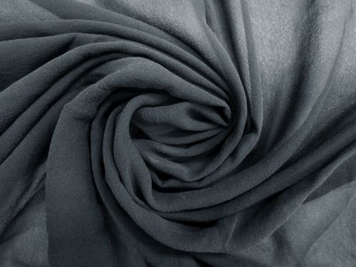 Great value Silk Georgette- Stone Blue Grey #10990 available to order online New Zealand