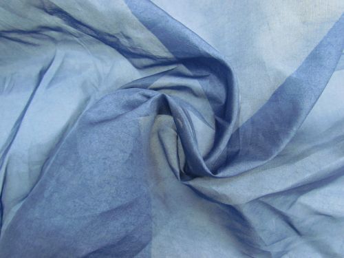 Great value Matte Silk Organza- Pacific Ocean Blue #8866 available to order online New Zealand