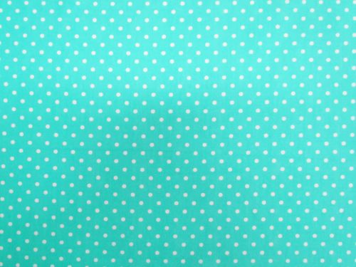 Great value Mini Dots Cotton- Aqua available to order online New Zealand