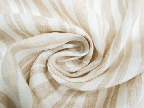 Great value Harbour Stripe Linen- Beige #11073 available to order online New Zealand