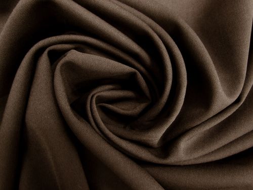 Great value Stretch Wool Blend Twill Suiting- Umber Brown #11091 available to order online New Zealand