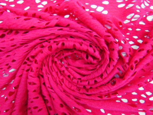 Great value Garden Fireworks Stretch Lace- Raspberry Pink #11147 available to order online New Zealand