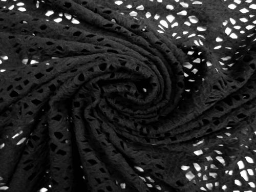 Great value Garden Fireworks Stretch Lace- Shadow Black #11149 available to order online New Zealand