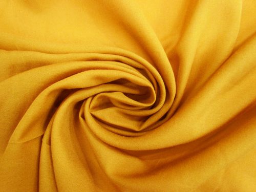 Great value Wool Cotton Georgette- Mighty Mustard #11198 available to order online New Zealand