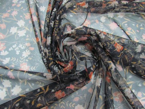 Great value Folktale Floral Stretch Mesh #6430 available to order online New Zealand