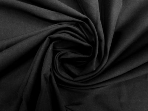 Great value Cotton Blend Bengaline Shirting- Eclipse Black #11425 available to order online New Zealand