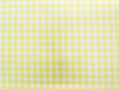 Great value Gingham Check Cotton- Sunny Yellow available to order online New Zealand