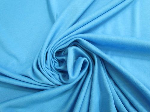 Great value Soft Interlock Jersey- Aqua Blue #5165 available to order online New Zealand