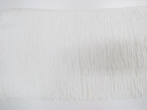 Great value 30cm Fringe Trim- Ivory- #T243 available to order online New Zealand