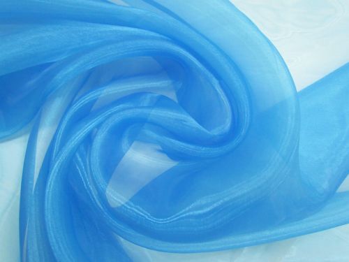 Great value Glass Organza- Aqua available to order online New Zealand