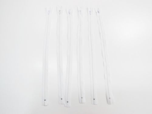 Great value 40cm Creamy White- Dress Zipper Bundle- TRW55- 6 Pack available to order online New Zealand