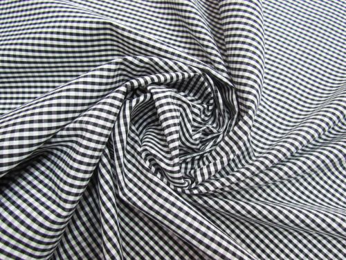 Great value 3mm Gingham Cotton- Black #5568 available to order online New Zealand