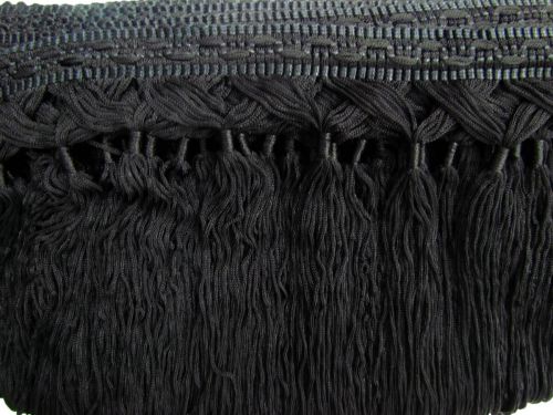 Great value 170mm Tassel Trim- Black #894 available to order online New Zealand