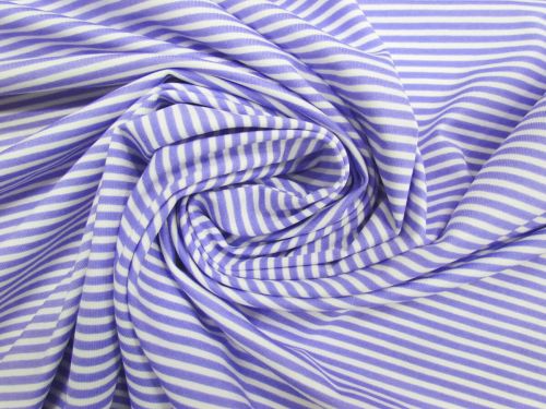 Great value 2mm Stripe Matte Spandex- Periwinkle #10197 available to order online New Zealand