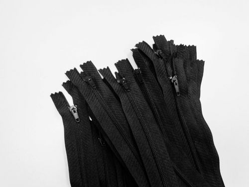 Great value Nylon Dress Zip 25 Pack- 30cm Black available to order online New Zealand