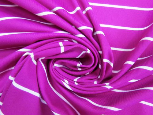 Great value Magenta Magic Stripe Spandex #10323 available to order online New Zealand