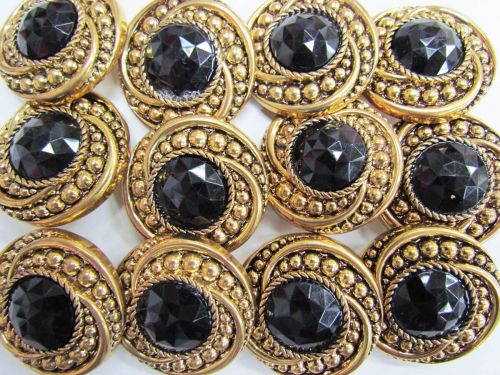 Great value Sultan's Jewels- Black Couture Buttons- CB241 available to order online New Zealand