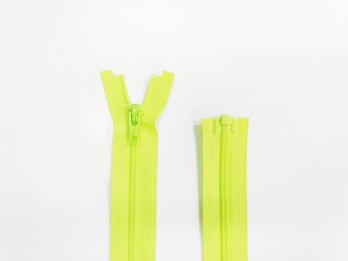 Great value 70cm YKK Open End No.3 Zip- Neon Green #TRW156 available to order online New Zealand