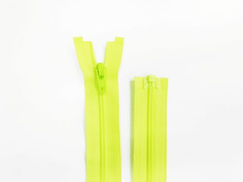 Great value 30cm YKK Open End No. 3 Zip- Neon Green #TRW157 available to order online New Zealand