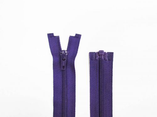 Great value 40cm YKK Open End No. 3 Zip- Eggplant #TRW167 available to order online New Zealand