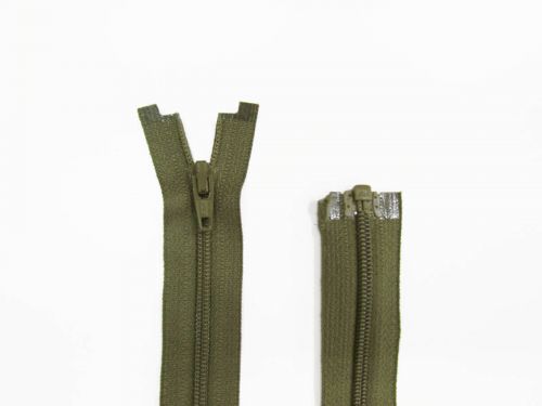 Great value 70cm YKK Open End No.3 Zip- Olive Green #TRW189 available to order online New Zealand