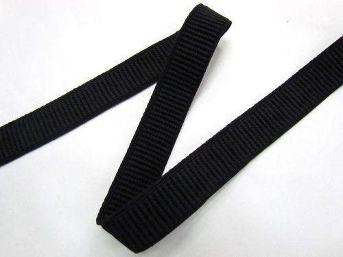 Great value 20mm Ribbed Elastic- Black available to order online New Zealand