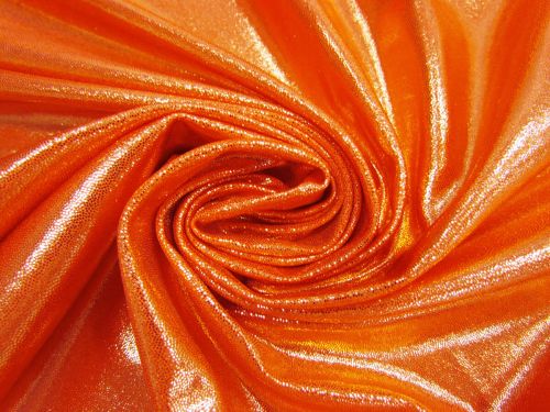 Great value Fog Finish Spandex- Orange available to order online New Zealand