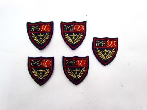 Great value Iron On Shield Motifs- Pack of 5 available to order online New Zealand