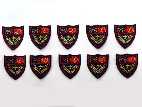 Great value Iron On Shield Motifs- 10pk available to order online New Zealand