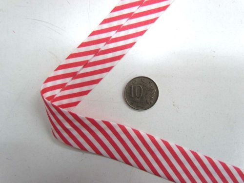 Great value A Day In The Country Bias- Medium Stripe- Coral Pink available to order online New Zealand