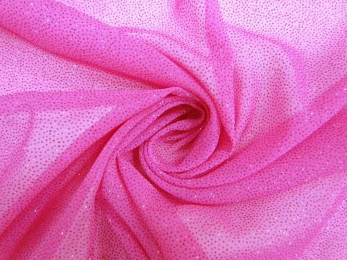 Great value Glitter Chiffon- Hot Pink available to order online New Zealand