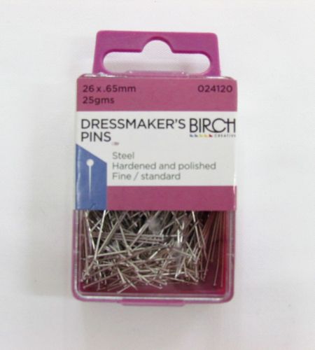 Great value Dressmaker's Pins- 26x .65mm available to order online New Zealand