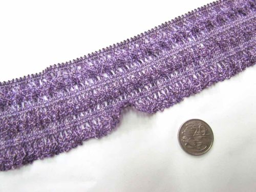 Great value Fairground Weave Stretch Trim- Purple available to order online New Zealand