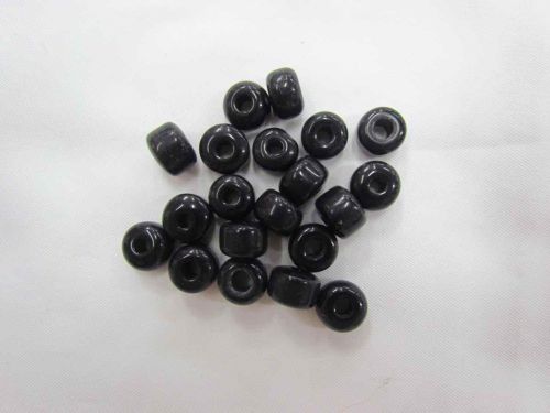 Great value Black Glass Beads- Pack of 20- RW135 available to order online New Zealand