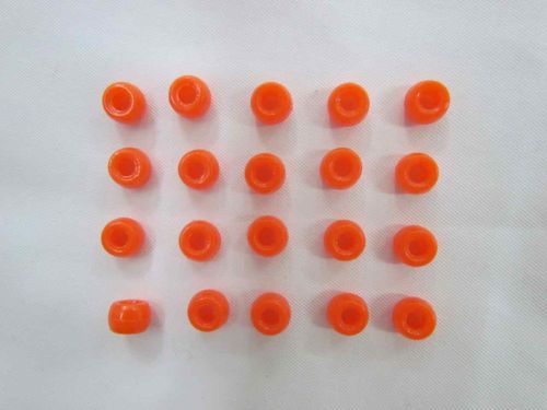 Great value Orange Beads- Pack of 20- RW136 available to order online New Zealand