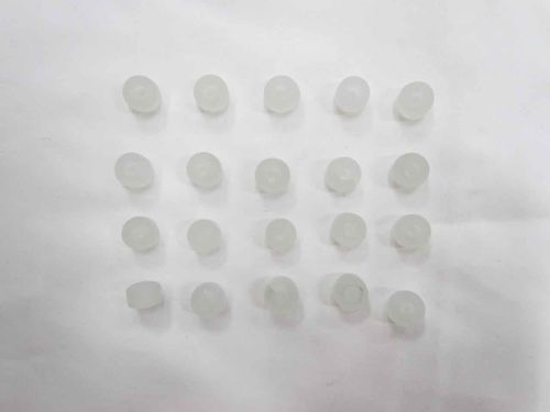 Great value Frosted Glass Beads- Pack of 20- RW138 available to order online New Zealand