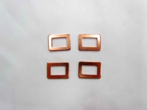 Great value Rose Gold Rectangle Sliders RW199- Pack of 4 available to order online New Zealand