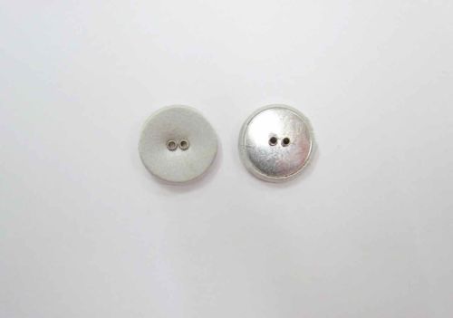 Great value Satin Covered Silver Couture Buttons- CB205 available to order online New Zealand