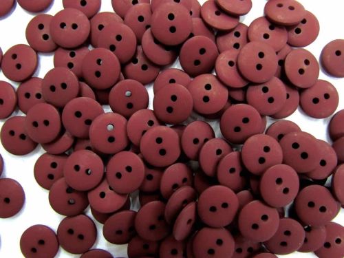 Great value Mini Shirt Fashion Buttons- burgundy- FB063 available to order online New Zealand