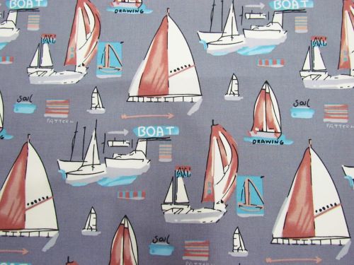 Great value Yacht Club Cotton- Grey available to order online New Zealand