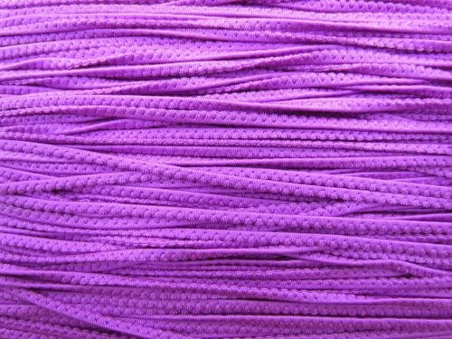 Great value Soft Stretch Spandex Cord Trim- Ultra Violet available to order online New Zealand