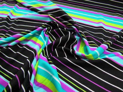 Great value Neon Light Stripe Spandex available to order online New Zealand