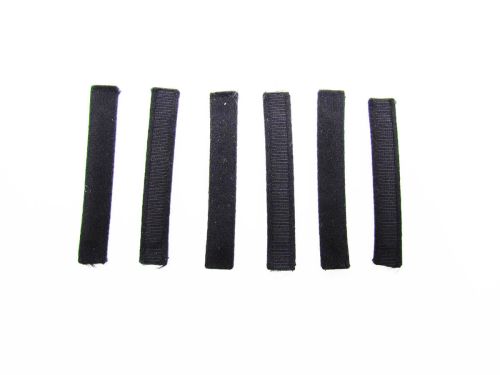 Great value Covered Plastic Boning Pieces- 6.5cm Black RW224- Pack of 6 available to order online New Zealand