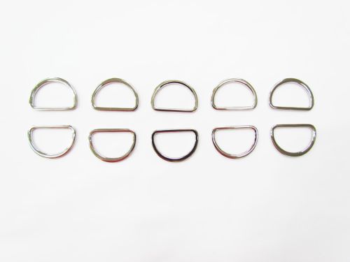 Great value Designer D-Ring Pack of 10- Silver RW254 available to order online New Zealand