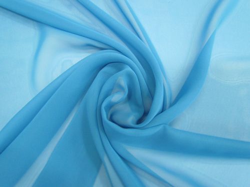 Great value Chiffon- Aqua available to order online New Zealand