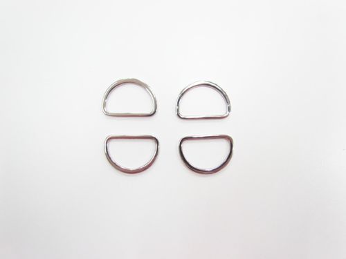 Great value Designer D-Rings- Silver DRW14- Pack of 4 available to order online New Zealand